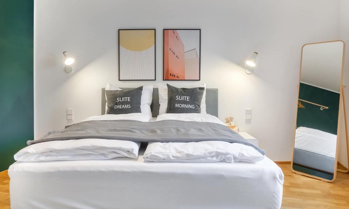 Zentrum-West Apartamento | limehome Leipzig | Suite XL + balcony & sofa bed