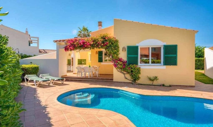 Son Blanc Casa | Linardo3 | Villa con piscina y aire acondicionado