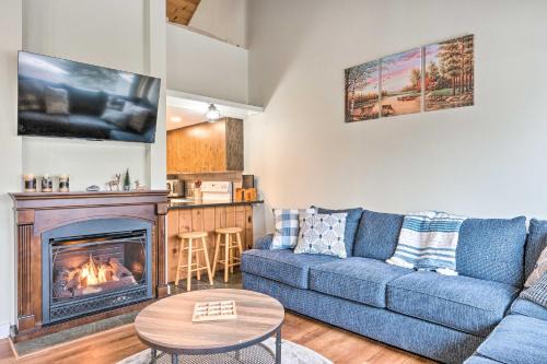 Lincoln Apartamento | Lincoln Escape with Deck 1 Mi to Loon Mountain!