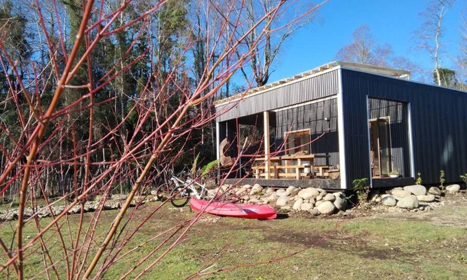 Panguipulli Casa | Linda Cabaña pet friendly a orilla rio y bosque, cerca Termas