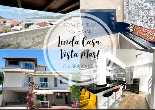 Governador Celso Ramos Casa | Linda casa triplex 50 metros do mar