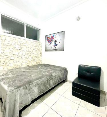 Itarare Apartamento | Linda Kitinete frente a praia