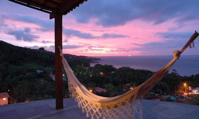 Ilhabela Casa | Linda Vista a 200 m de la playa de Curral, 3 minutos a pie