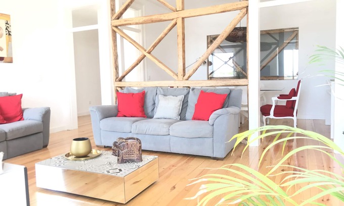 Seixal Apartamento | Bahía del sur de Lisboa - Apartamento con vistas al mar con encanto