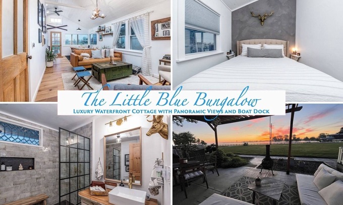 Russells Point Casa | Little Blue Bungalow - Amazing Views + Boat Dock!