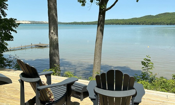 Empire Casa | Little Glen House with 100 feet of frontage, huge deck, dock, and boat mooring