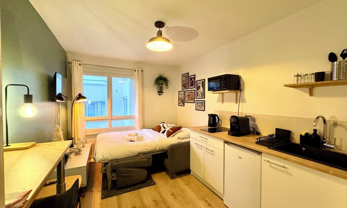 Gorge de Loup Apartamento | Little Italy - Studio fourvière - quais de saône Lyon 9