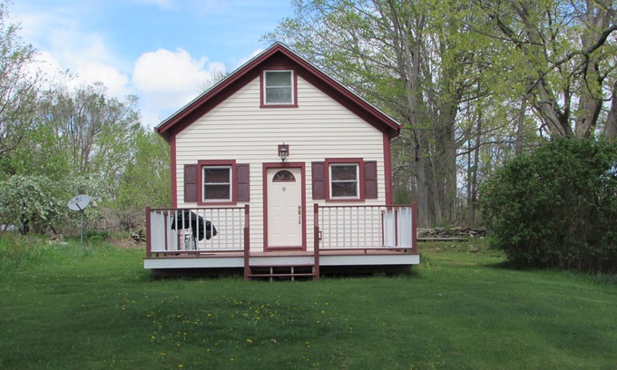 Ancramdale Casa | Little Red Hen es una casa de la vieja escuela del siglo XX.