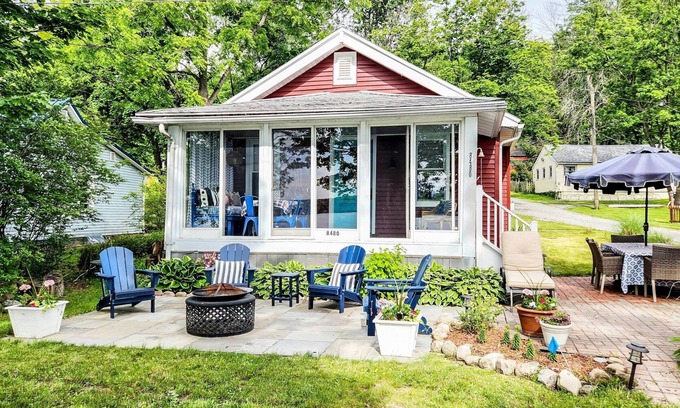 Honeoye Casa | Little Red Hideaway: Perfect Family Retreat!