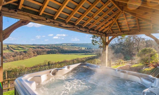 Umberleigh Cabaña | LITTLE SILVER NUGGET, romántico en Umberleigh, Ref 959785