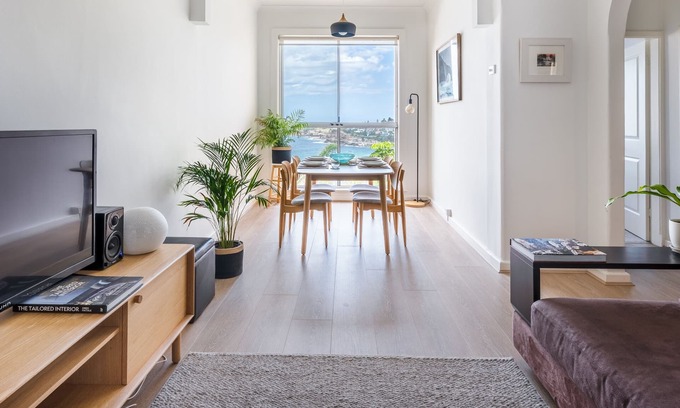 Tamarama Apartamento | Vive la vida costera en este apartamento de 1 habitación con espectaculares vistas al mar