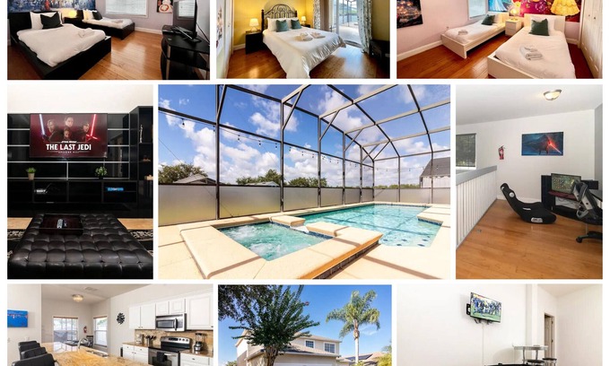 Highgate Park Casa | Live the Good Life in Davenport! 6 BDR w/ Private Pool, Minutes from Disney