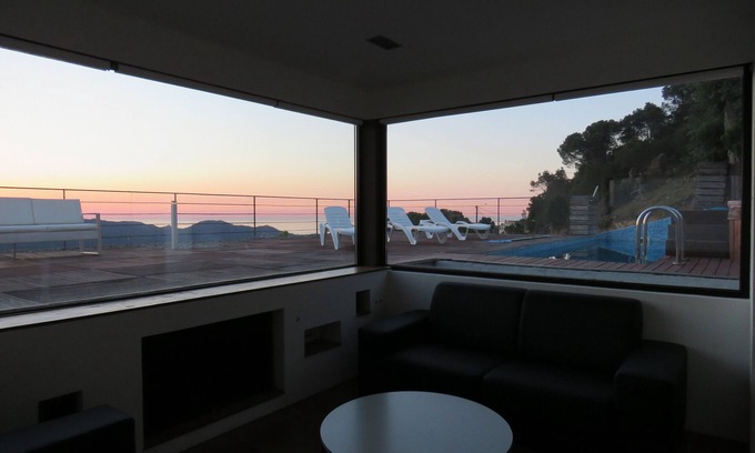 Lloret de Mar Casa | Lloret De Mar: Casa moderna con vistas espectaculares y piscina privada