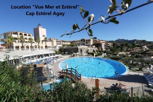 Cap Esterel Apartamento | "Location Vue MER et ESTEREL", Cap Estérel Agay-Saint Raphaël, T2, piscines, parking, wifi