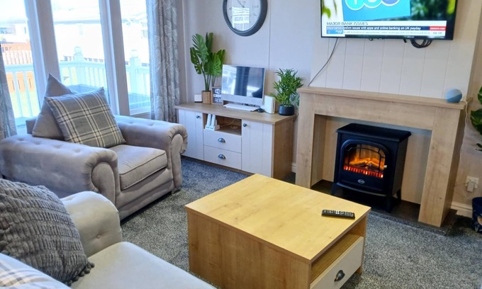 Skegness Cabina | Lodge, 2 bedrooms, Wifi, Pet Friendly at Southview in Skegness