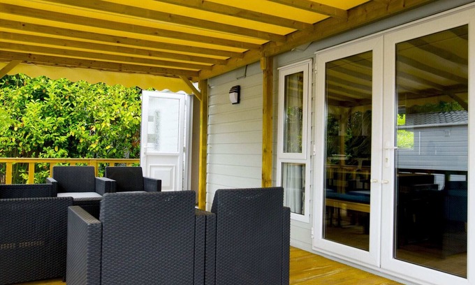 Udenhout Chalet De Esquí | Chalet con terraza en un bello entorno