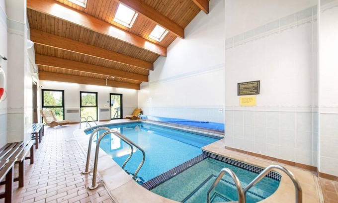 Thirsk Apartamento | Lodge en Thirsk con spa y vistas al campo