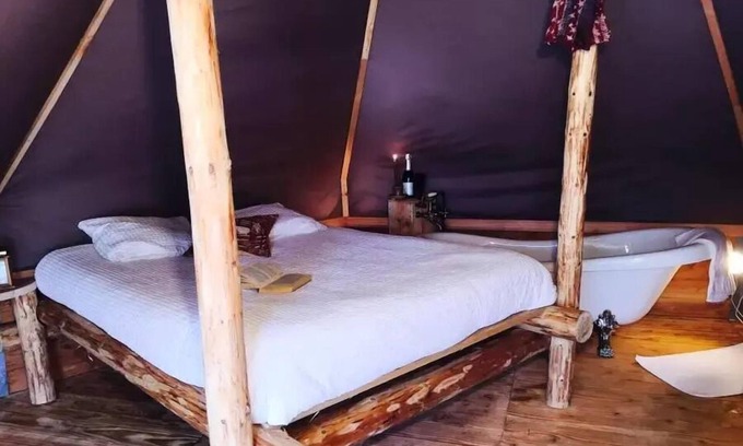 Ornans Casa | Camping **** La Roche d'Ully - Logia Venezia 2 personas