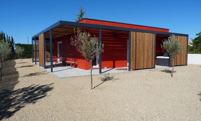 Valensole Casa | Lodges 1, Gîtes con spa privado en medio de olivos y lavanda