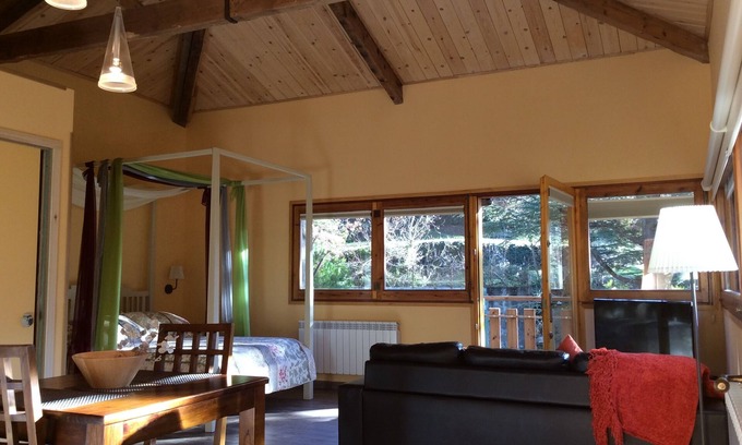 Ribes De Freser Cabaña | Apartamento Tipo Loft Els Apartaments del Bosc para 2 personas (pet friendly)