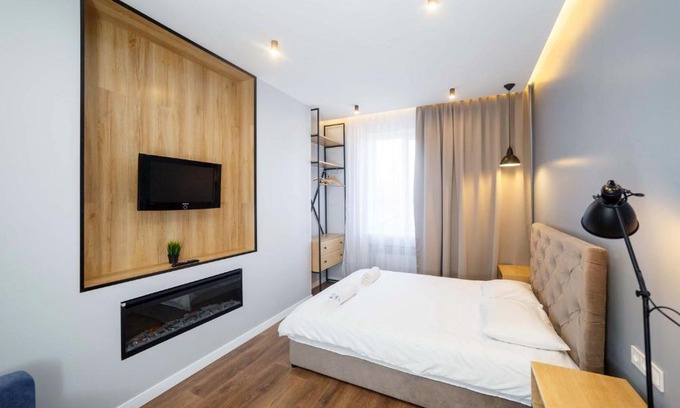 Lviv City Center Apartamento | Loft apartment in old Lviv AC Fireplace