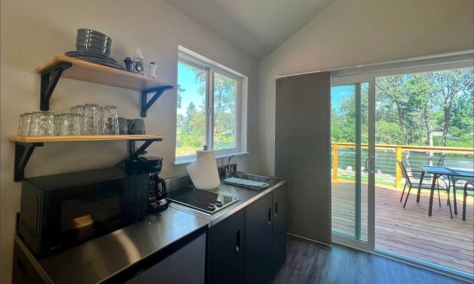 Grants Pass Cabina | Loft Cabin 2 - Rogue River Resort