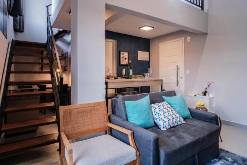 Jardim Oriental Apartamento | LOFT Charmoso Aeroporto Metrô SP Expo com AC