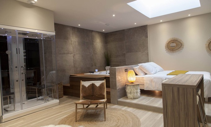 Reims Apartamento | Confort tipo loft con spa, hammam y sauna privada 2 en Reims