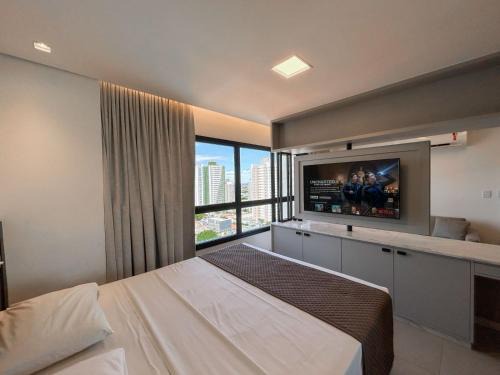 Santa Fe Apartamento | Loft Confortável e Luxuoso ao lado do Shopping CG.