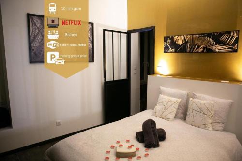 Bourgogne Apartamento | Loft de Courcaille - Balneo - Free Parking - WIFI