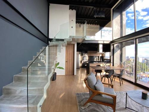 Zona Minerva Apartamento | Loft Doble Altura Americana Piso 5 @serra