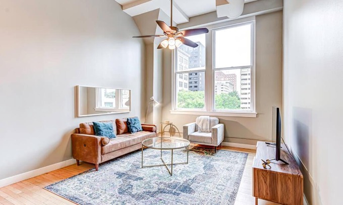 Fort Worth Apartamento | Loft Downtown free parking