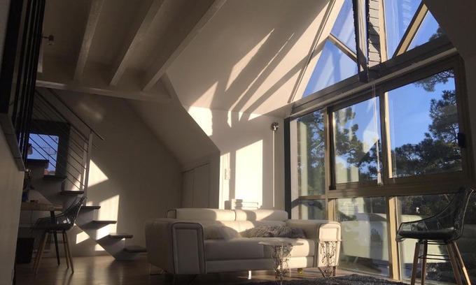 La Baule-Escoublac Apartamento | Loft duplex neuf 65m2 (clim) au coeur de La Baule les Pins