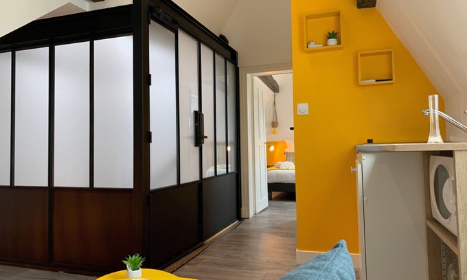 Angers Apartamento | Loft-Exclusivo-Baño Privado-Vista a lugar emblemático-Dernier étage