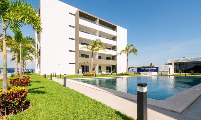 Villa Marina Apartamento | Loft para 4 personas con varias albercas