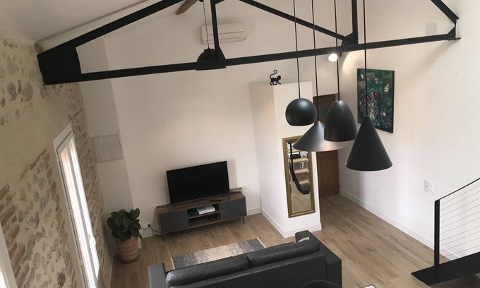 Saint-Genis Apartamento | Loft amidst the vines