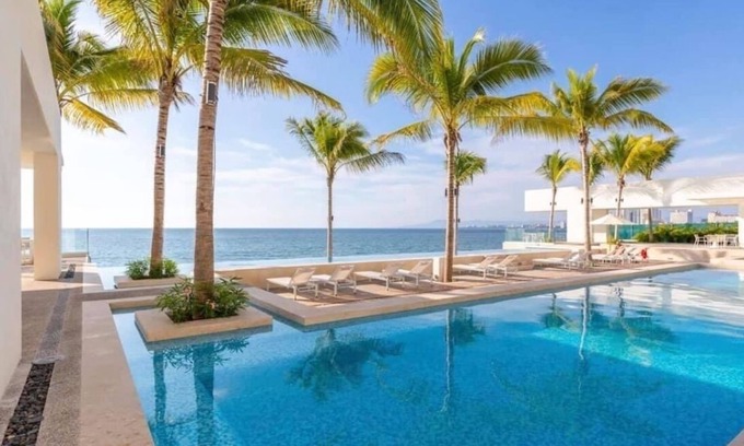 Lázaro Cárdenas Apartamento | Hermoso loft con vista al mar,céntrico en Puerto Vallarta un complejo exclusivo