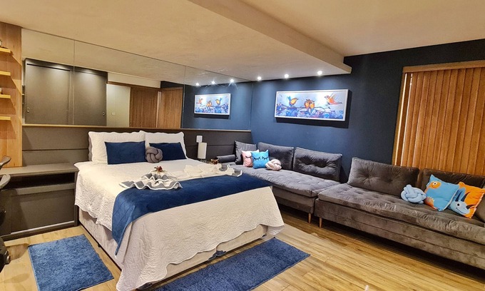 Vila Iara Apartamento | Loft Lindo com Ar Condic, WIFI, Perto de Capivari