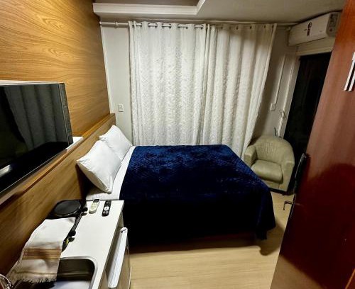 Esplanada Apartamento | Loft Lux SM 11 (Smart TV, Ar condicionado, Cozinha)