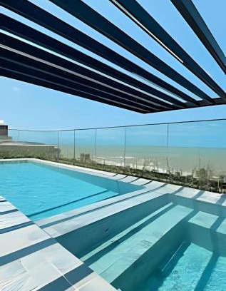 Cabedelo Apartamento | Loft luxo p/4 pessoas, a 50m do mar