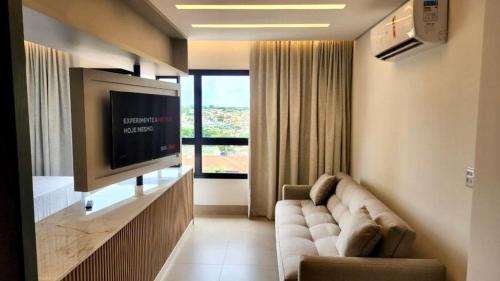 Santa Fe Apartamento | Loft Luxuoso e Confortável ao lado do Shopping CG.