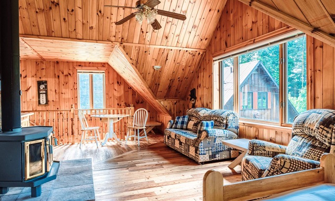 Saint-Faustin-Lac-Carre Chalet De Esquí | Loft - Ski out in Mont-Blanc
