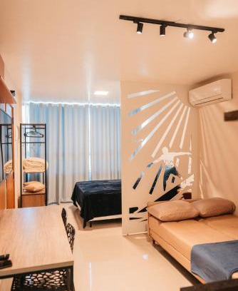 Centro Apartamento | LOFT Sofisticado na Praia de Vila - Centro