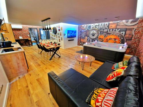 Muntzenheim Apartamento | LOFT & SPA-6 Pers-Jacuzzi-Parking-Jardin-Clim-Colmar