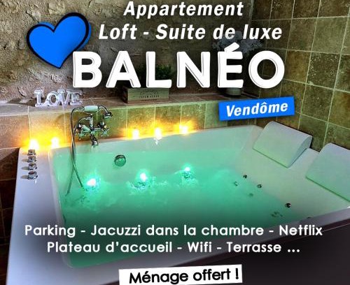 Vendome Apartamento | Loft Suite de luxe - Jacuzzi - SPA - Balnéo Vendôme