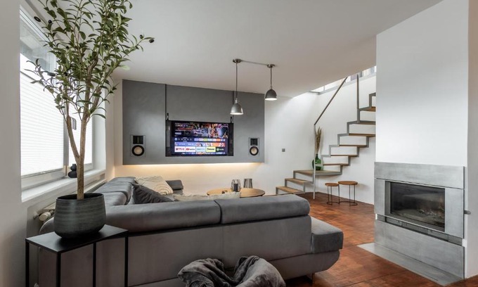 Sassenberg Apartamento | Loft Suite I Wi-Fi I Gas-BBQ I Feldmarksee