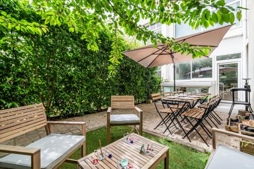 Hincmar Casa | Loft urbain avec jardin privé en hyper centre