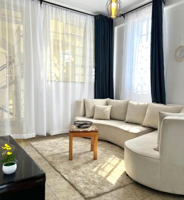 Kisumu Apartamento | Lofty 1br Milimani with AC
