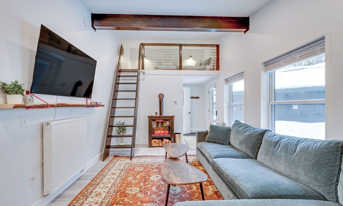 Center Conway Cabina | 'Lofty Dreams' Cabin By Conway Lake & Saco River!