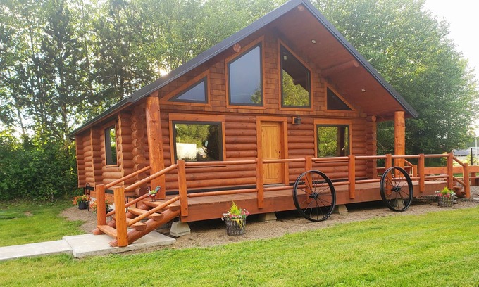 Forks Cabina | Log Cabin New Construction